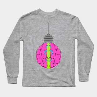 Brain Bulb Long Sleeve T-Shirt